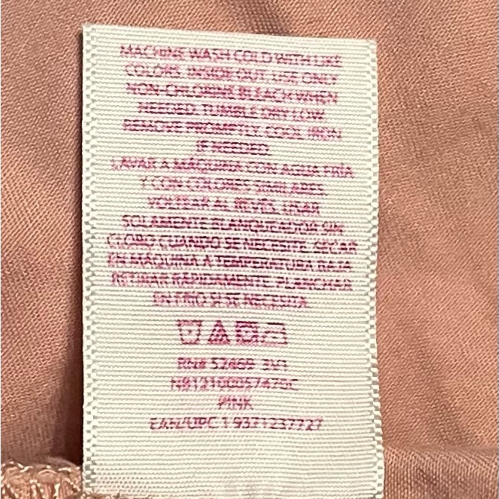NO BOUNDARIES. SALMON PINK SHORTS Drawstring/Elastic waistband Size XXL (19) - Picture 7 of 7